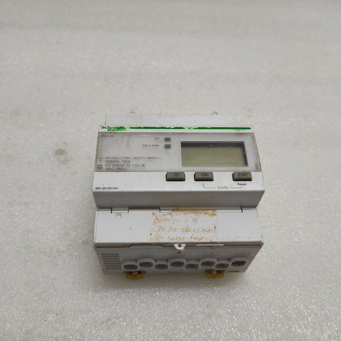SE A9MEM3110 3-PH ENERGY METER IEM3110 63A