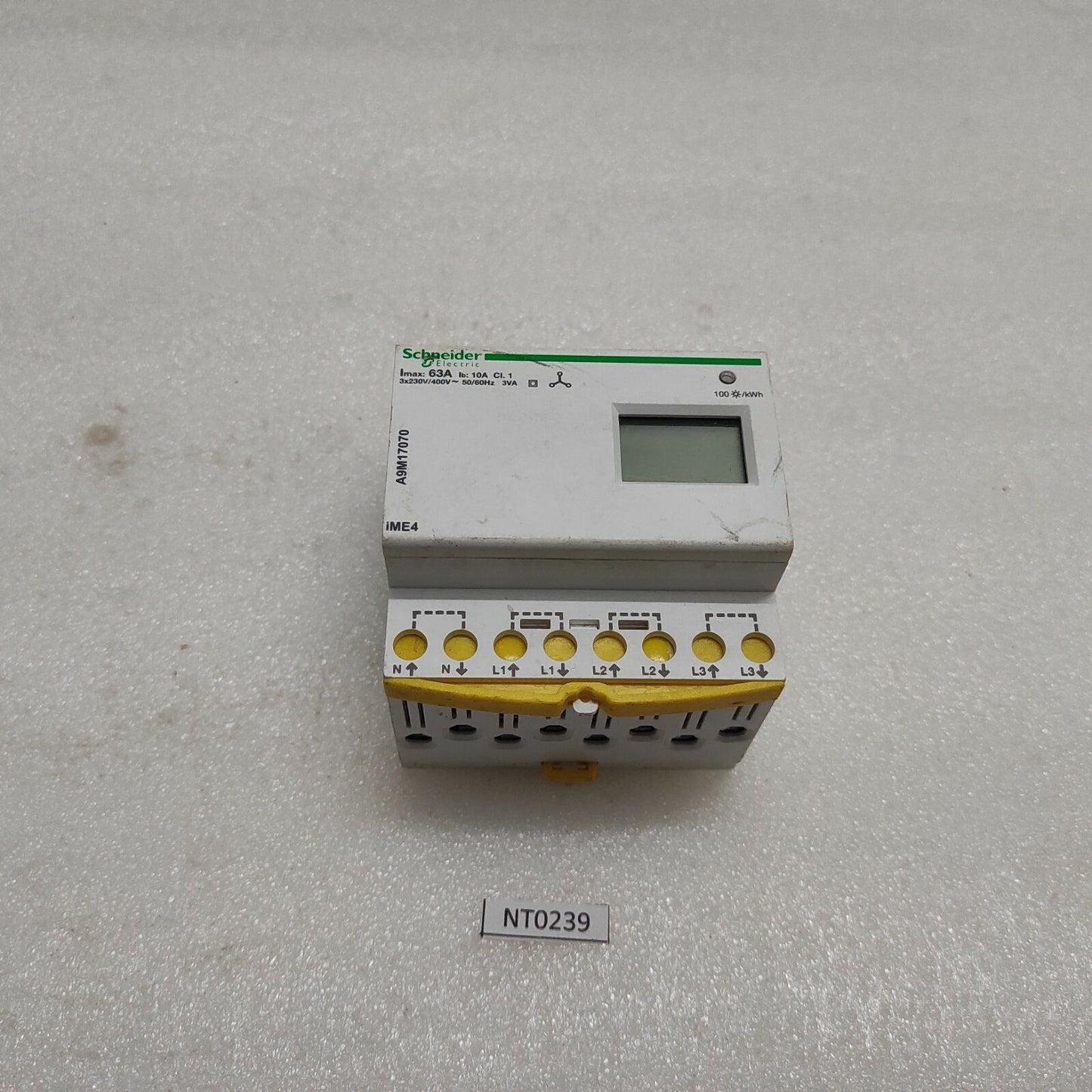 SE A9M17070 3-PH POWER METER IME4 400V 63A
