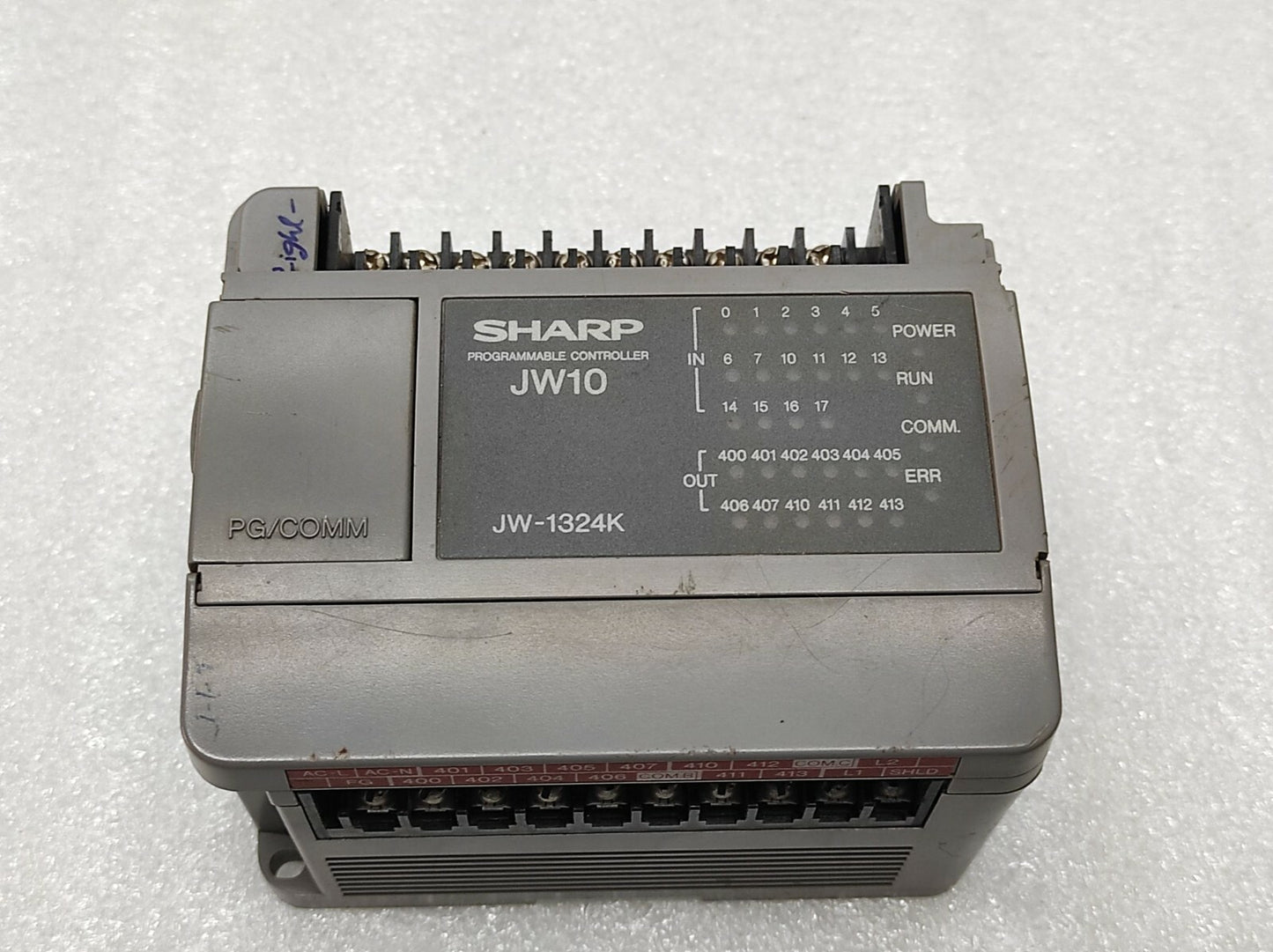 Sharp JW10 Programmable Controller JW-1324K 100-120/200-240VAC