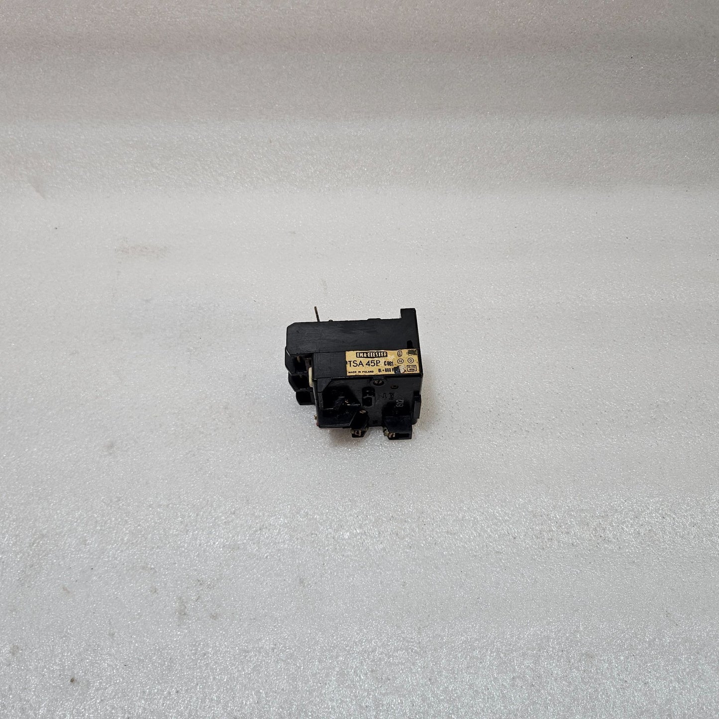 BBC MATELELESTER TSA 45P C661 THERMAL OVERLOAD RELAY 0.86–1.3A MOTOR PROTECTION