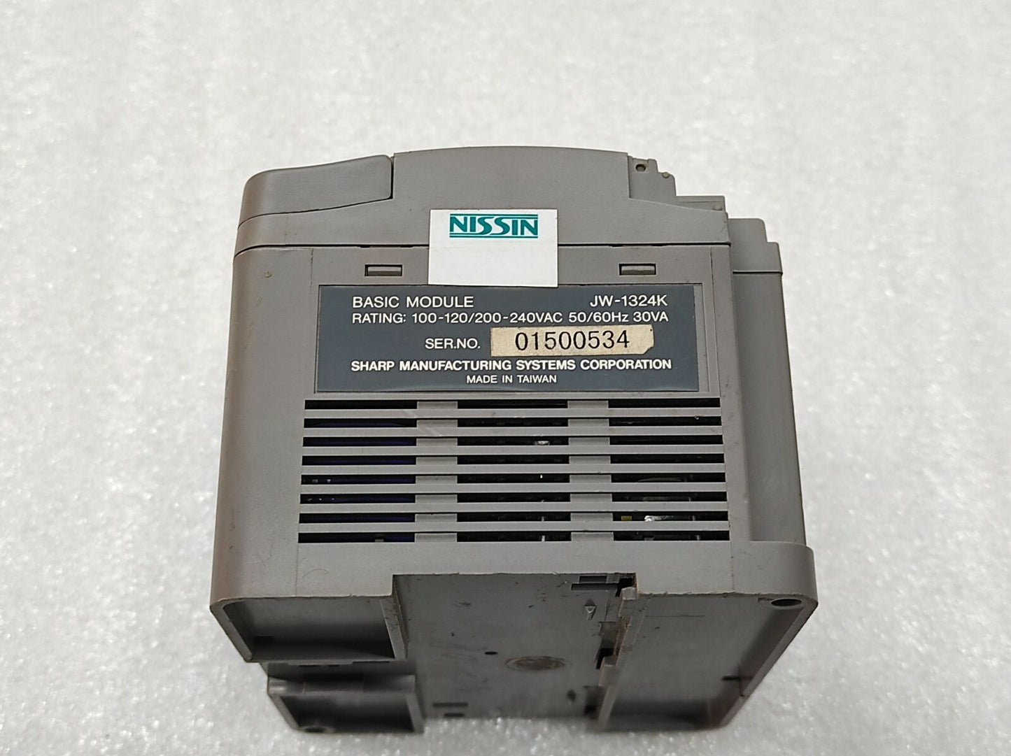 Sharp JW10 Programmable Controller JW-1324K 100-120/200-240VAC