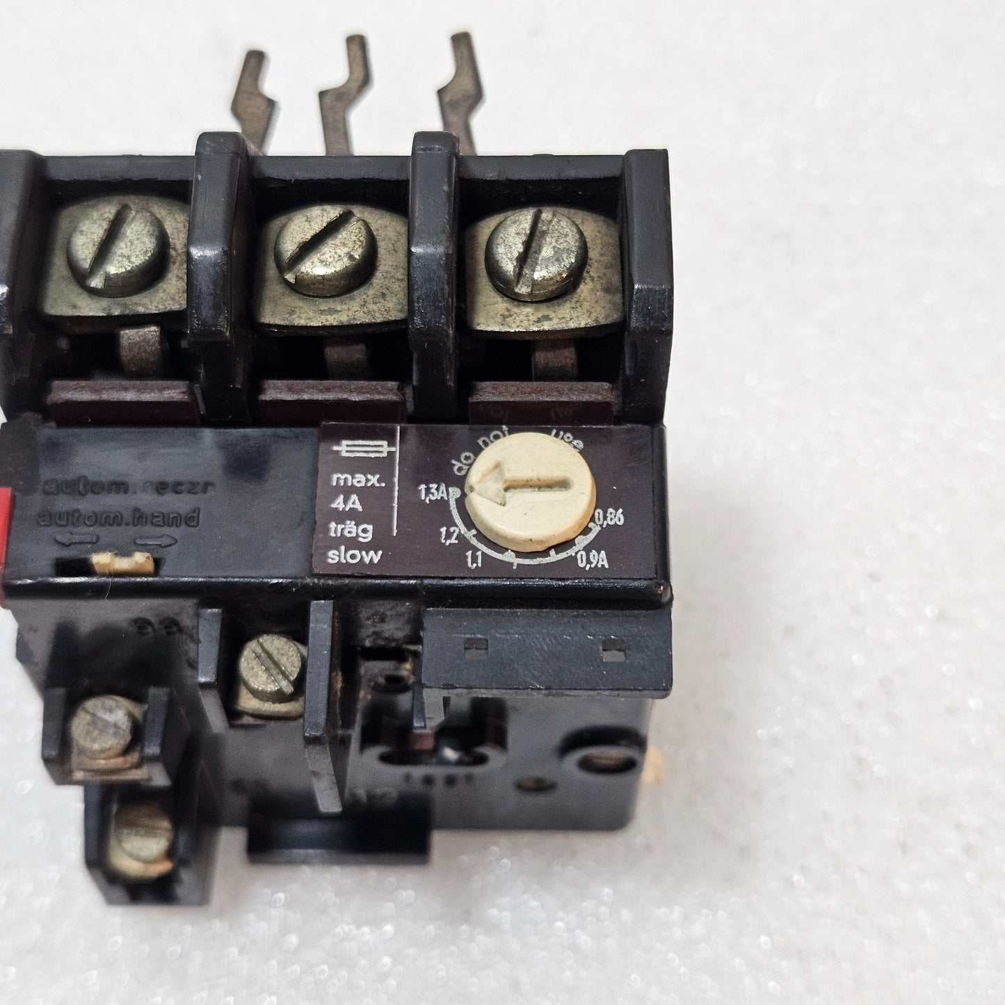 BBC MATELELESTER TSA 45P C661 THERMAL OVERLOAD RELAY 0.86–1.3A MOTOR PROTECTION