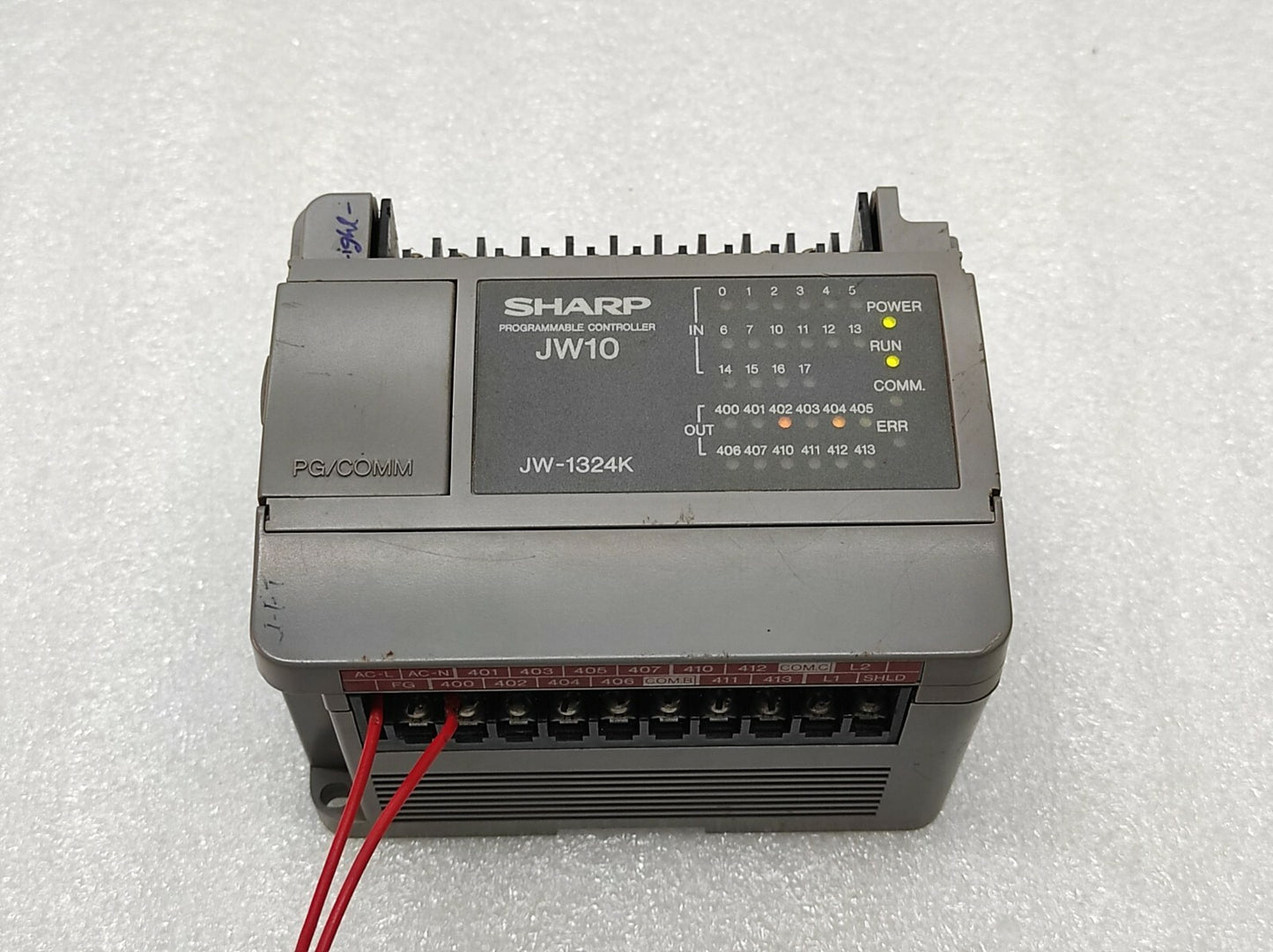Sharp JW10 Programmable Controller JW-1324K 100-120/200-240VAC