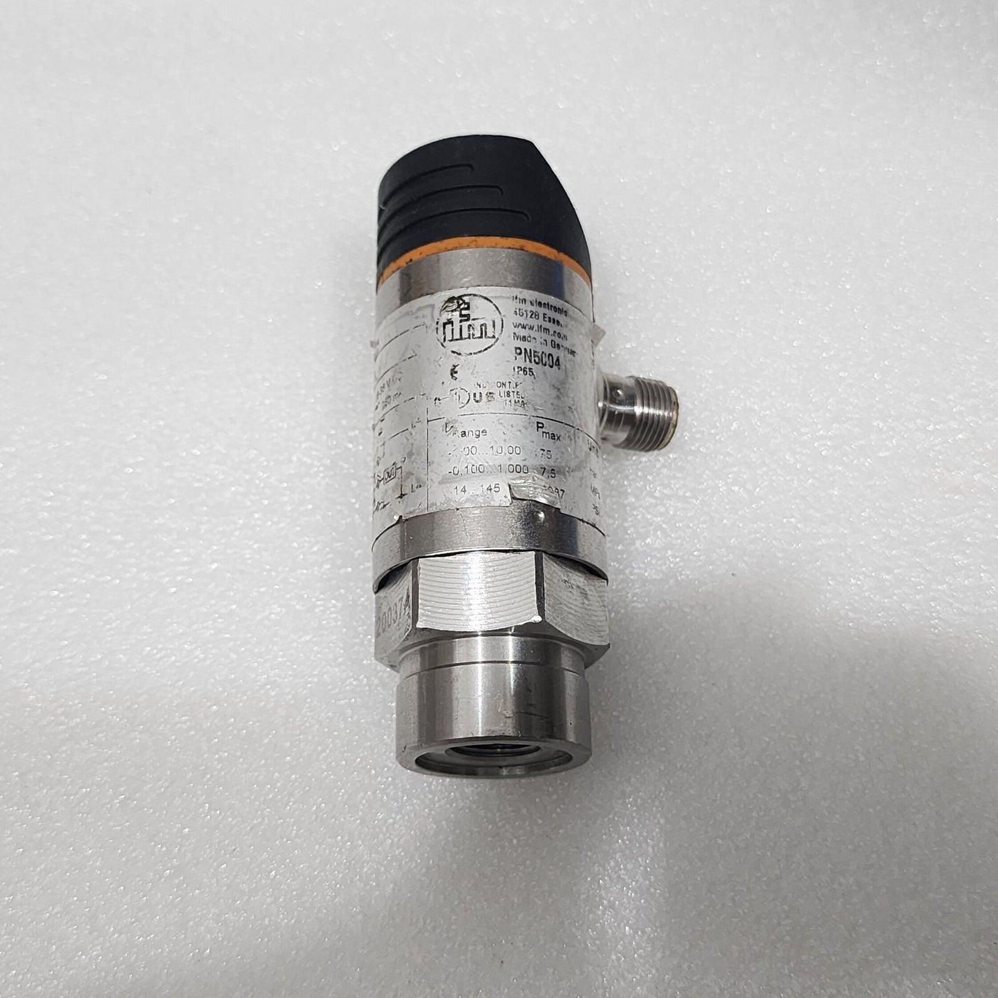 IFM PN5004 PRESSURE SENSOR WITH DISPLAY