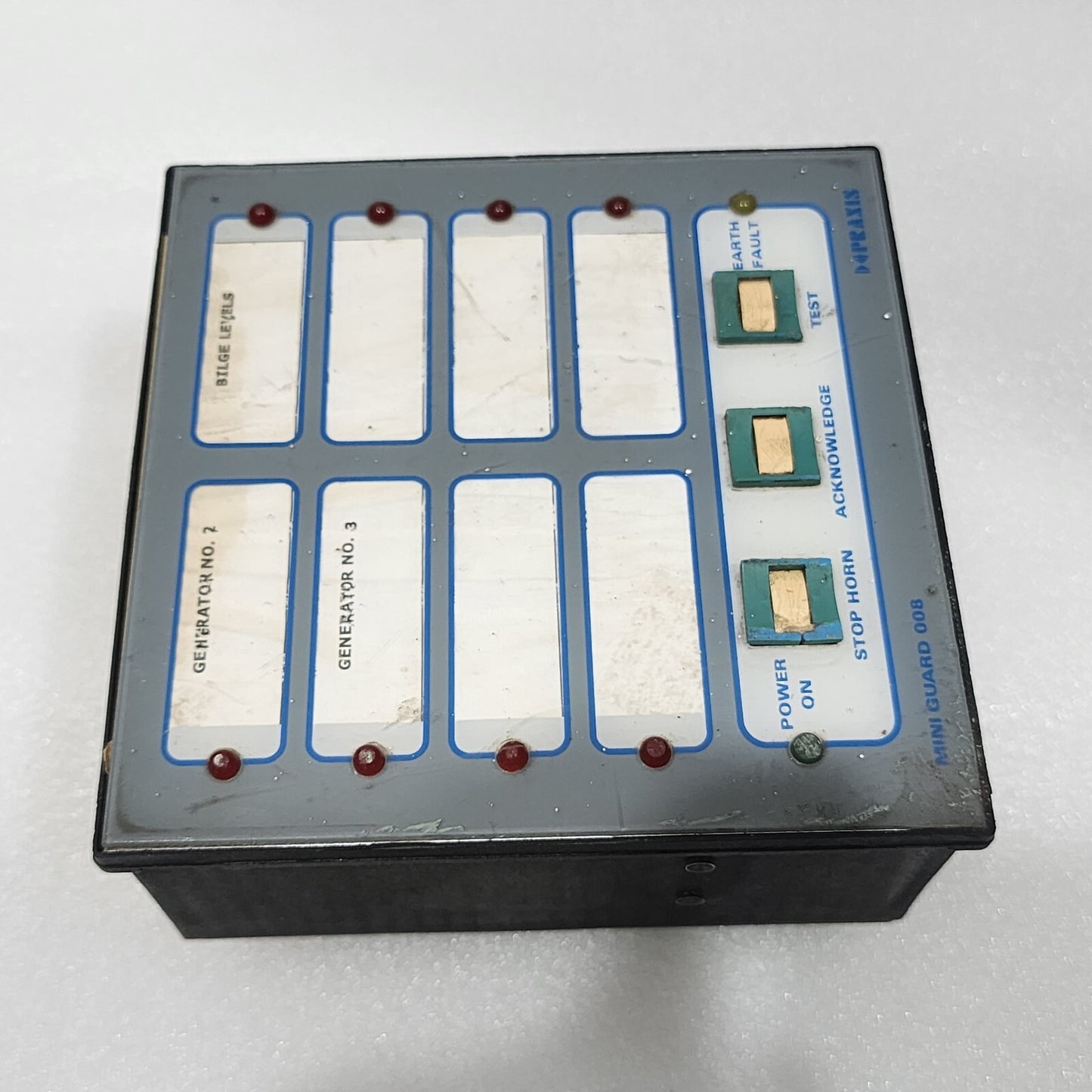 PRAXIS MINIGUARD 008 ALARM PANEL SHIP CONTROL SYSTEM  24V