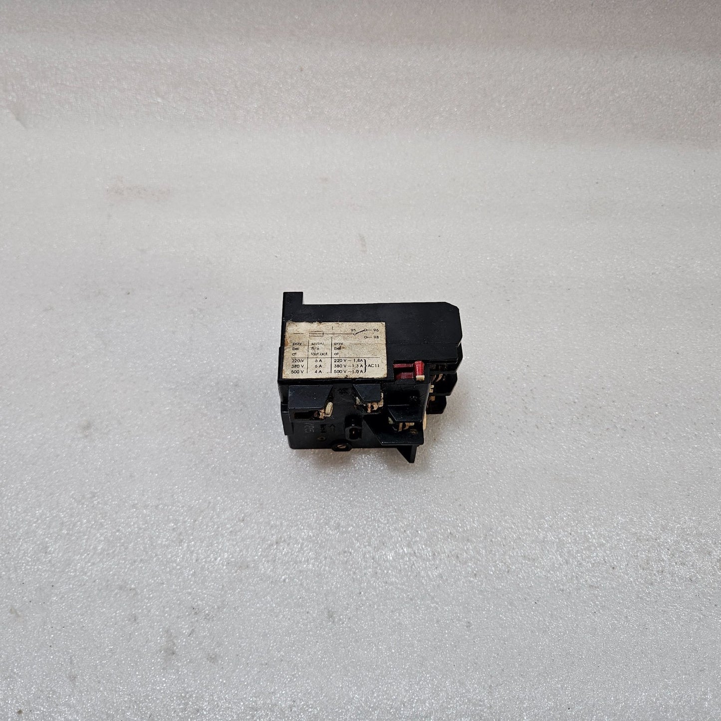BBC MATELELESTER TSA 45 THERMAL OVERLOAD RELAY 11–16A MOTOR PROTECTION RELAY UI
