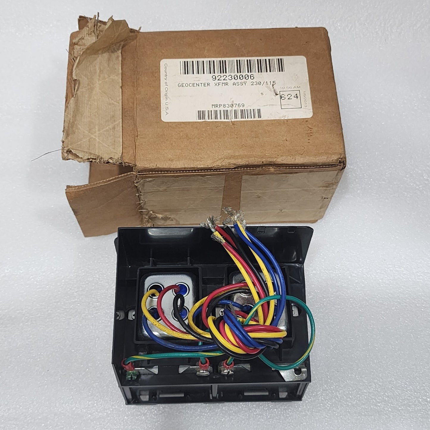 GEOCENTER XFMR ASSY NO 92230006 TRANSFORMER 230/115V