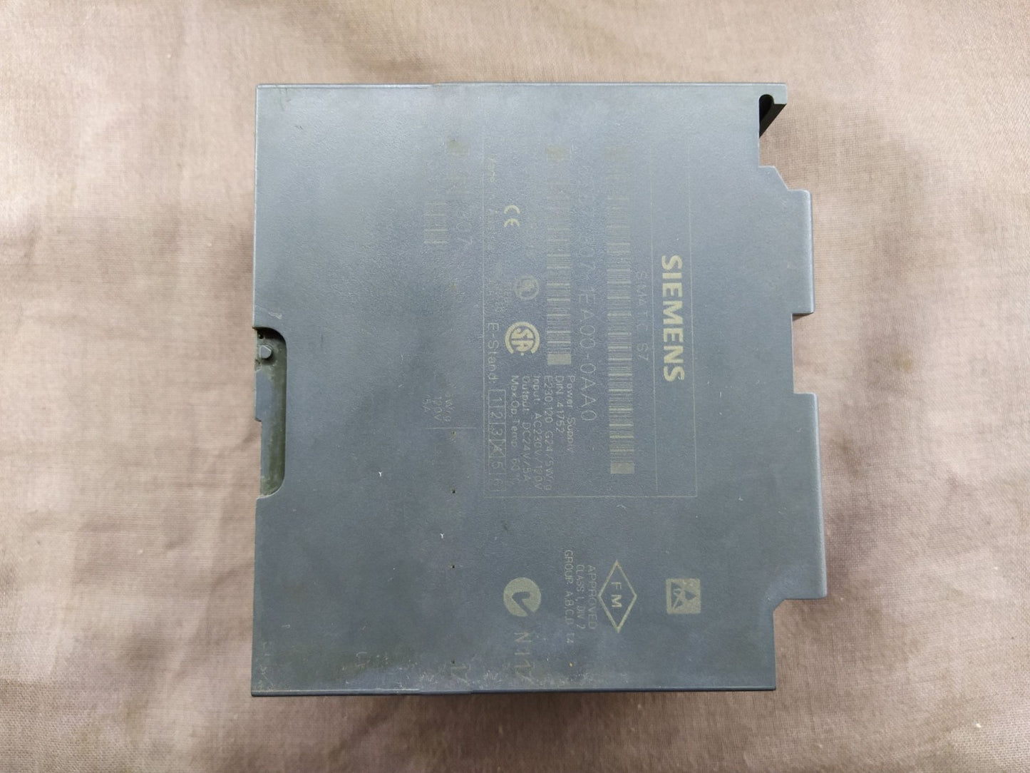 SIEMENS SIMATIC S7 6ES7 307-1EA00-0AA0 POWER SUPPLY