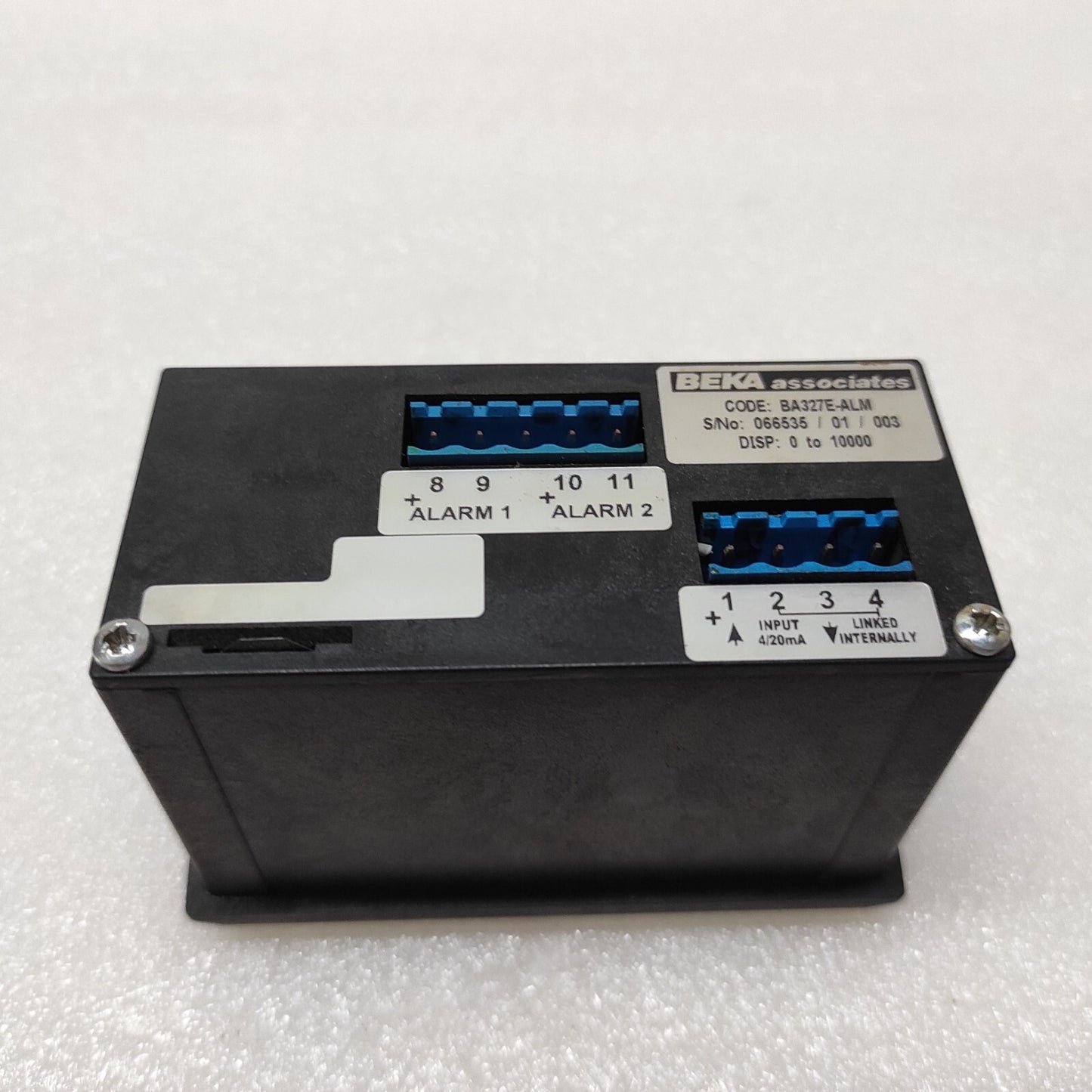 BEKA BA327E 2-WIRE 4/20mA 5 DIGIT INDICATOR