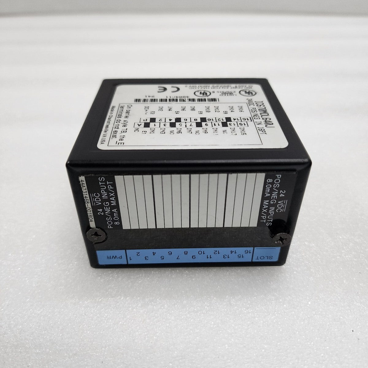 GE FANUC IC670MDL640J INPUT PLC MODULE