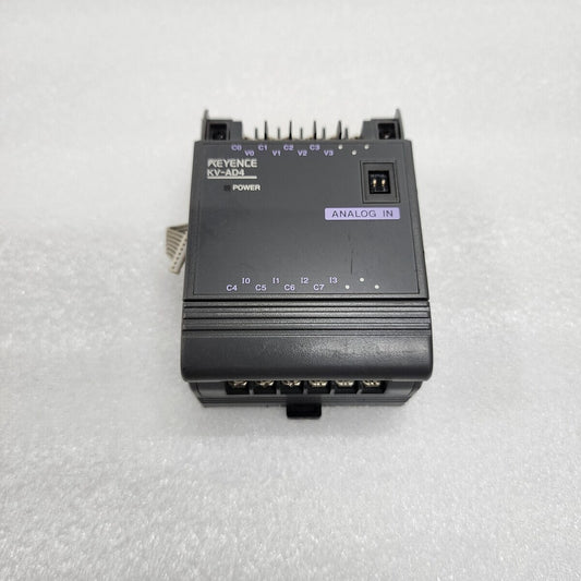 KEYENCE KV-AD4 ANALOG INPUT MODULE