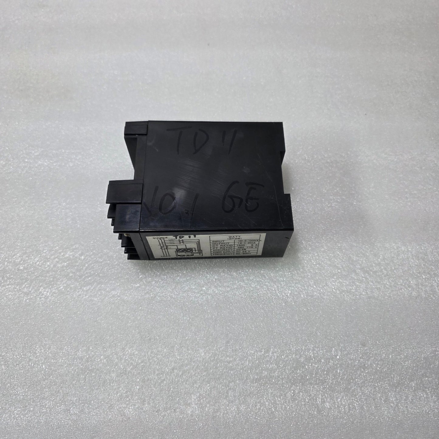 YOKOGAWA 2465 WATT TRANSDUCER 3P3W | 4–20MA OUTPUT | 1500/5A CT | 460/115V PT |