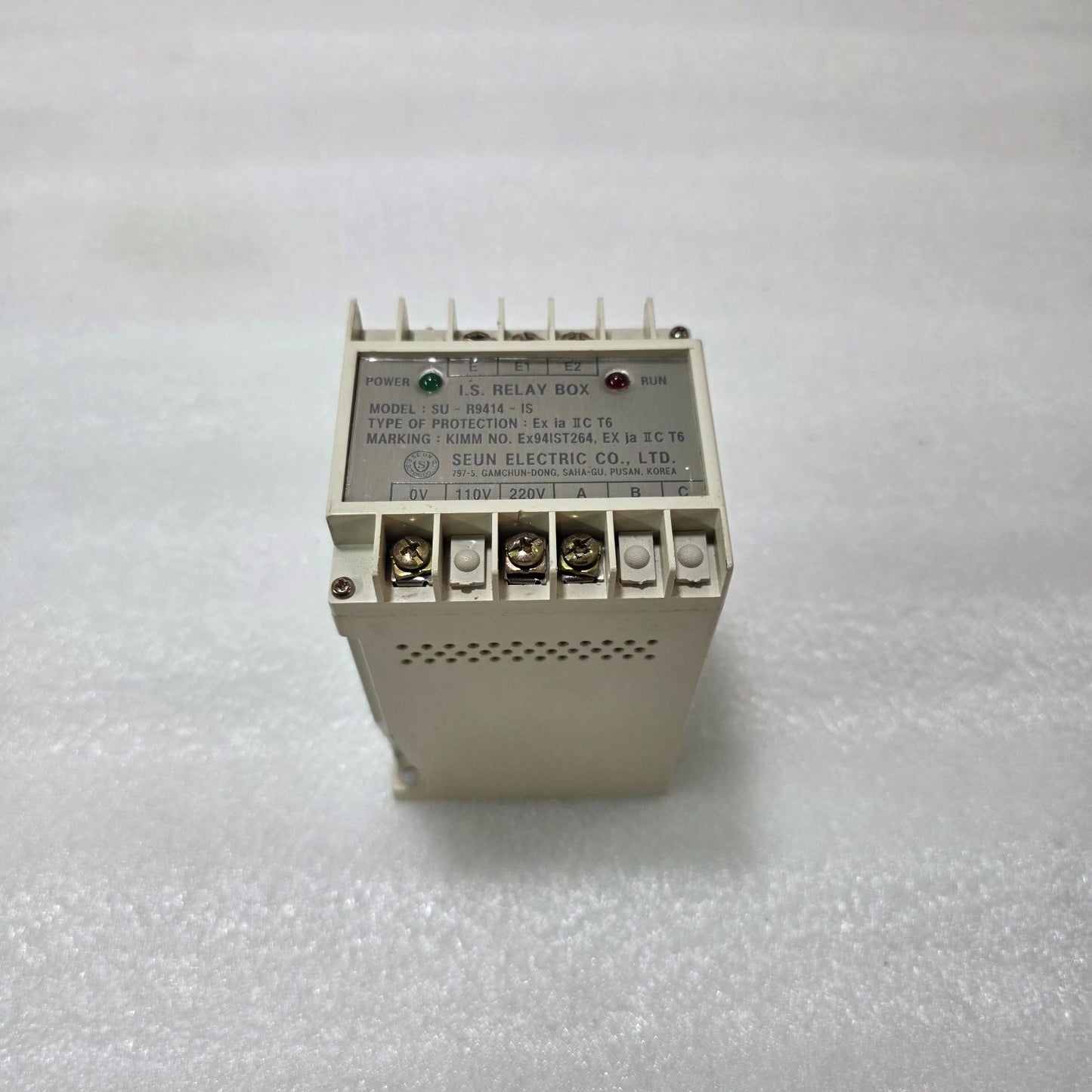 SEUN ELECTRIC SU-R9414-IS INTRINSICALLY SAFE RELAY BOX EX IA IIC T6 | INDUSTRIAL