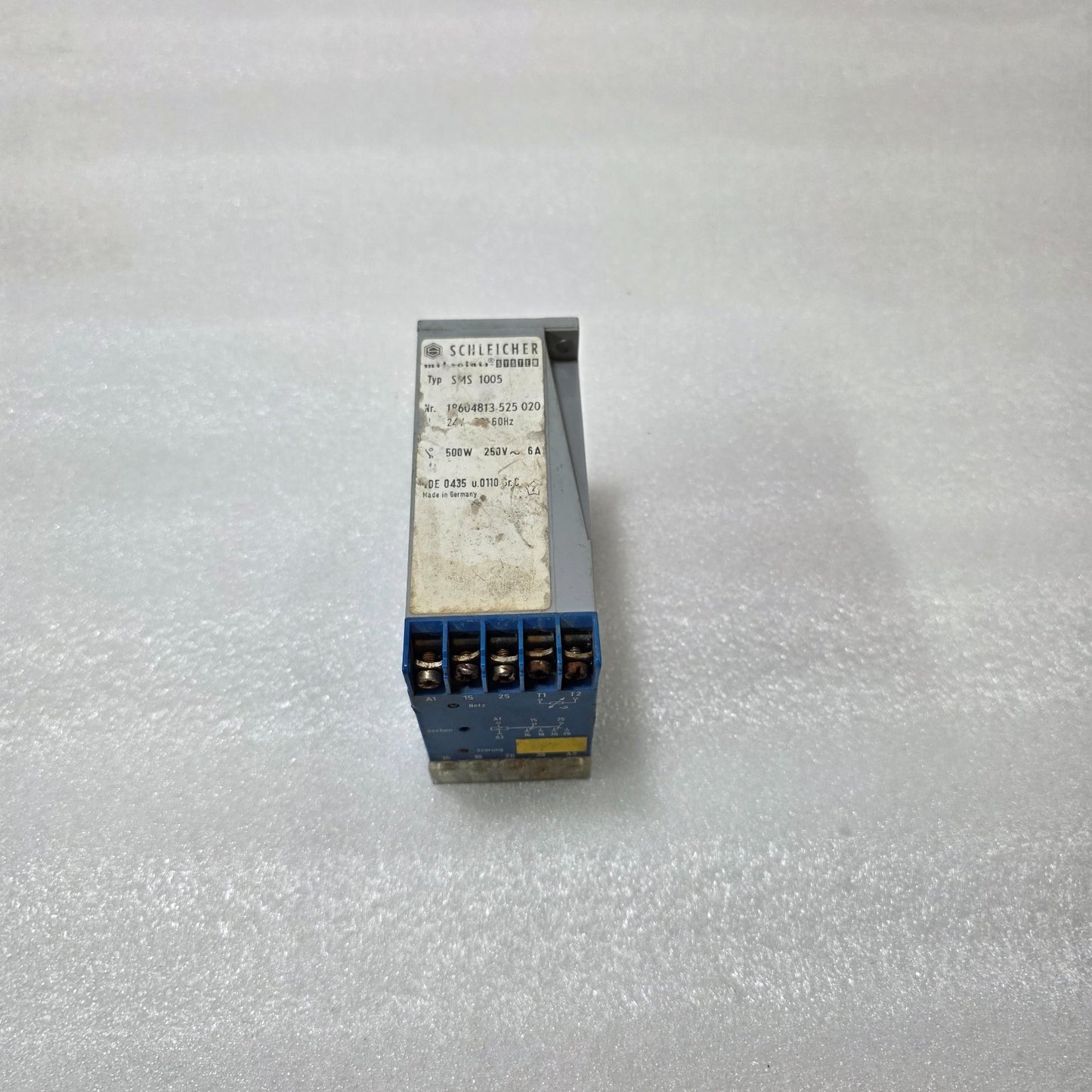 SCHLEICHER SMS 1005  RELAY 24V 60HZ | 18604813-525 020