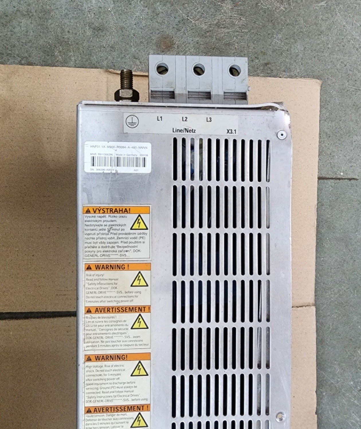 REXROTH INDRADRIVE HNF01.1A-M900-R0094-A-480-NNNN R911306296