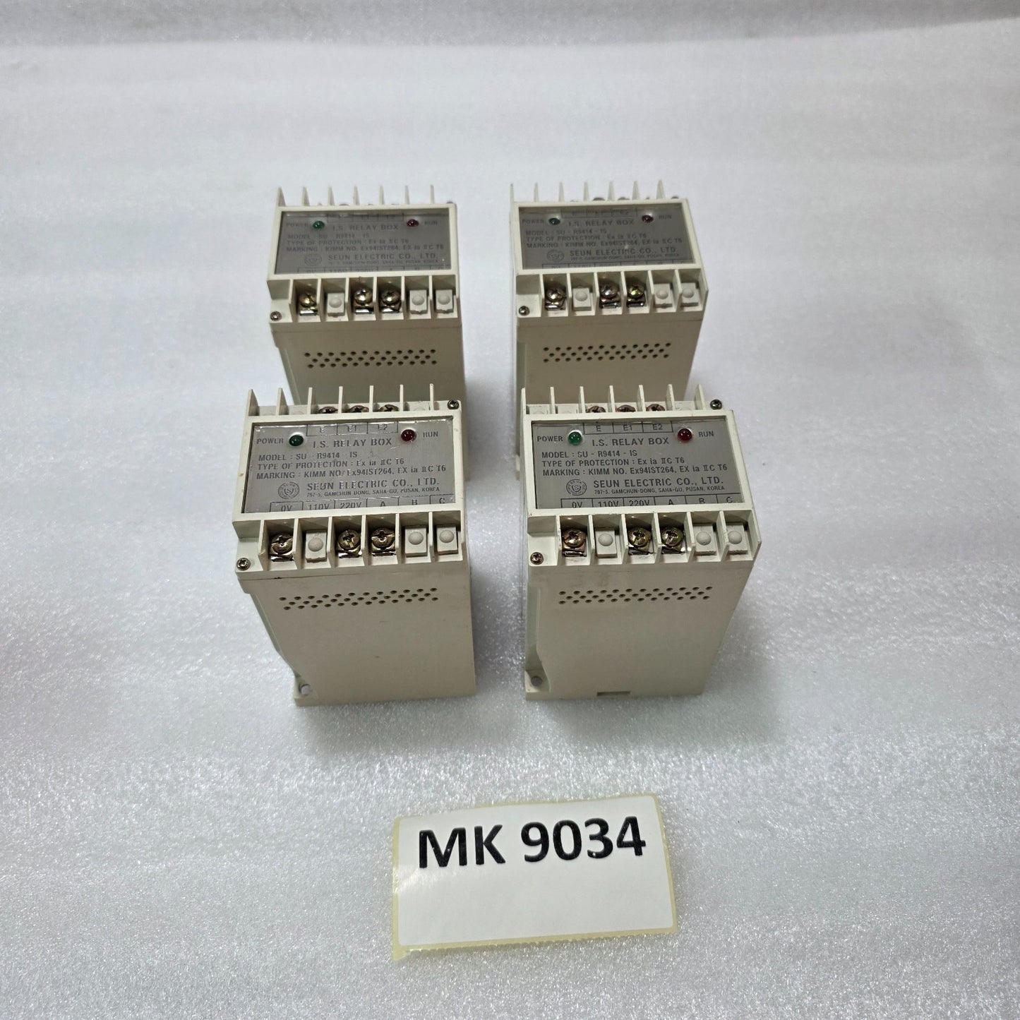 SEUN ELECTRIC SU-R9414-IS INTRINSICALLY SAFE RELAY BOX EX IA IIC T6 | INDUSTRIAL