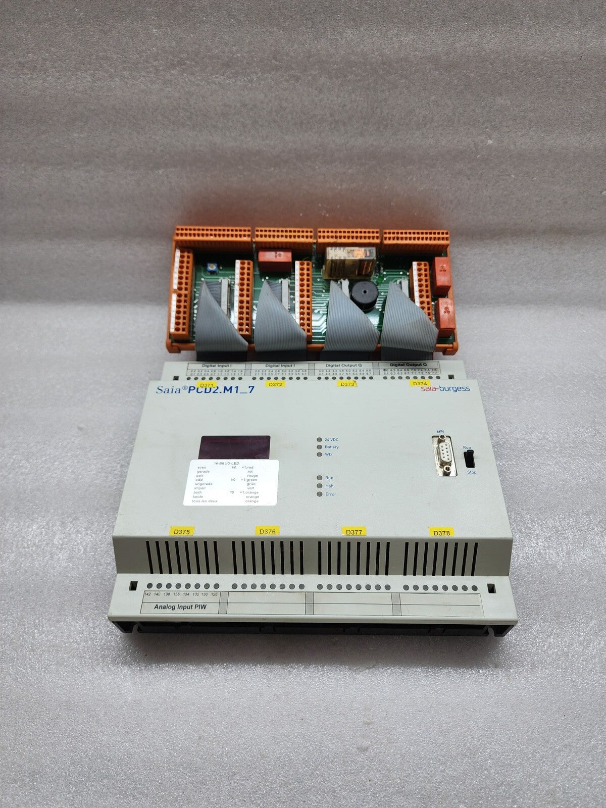 SAIA BURGESS PCD2.M1_7 CONTROL DEVICE PCD2.M157ZDN 24VDC 35021360