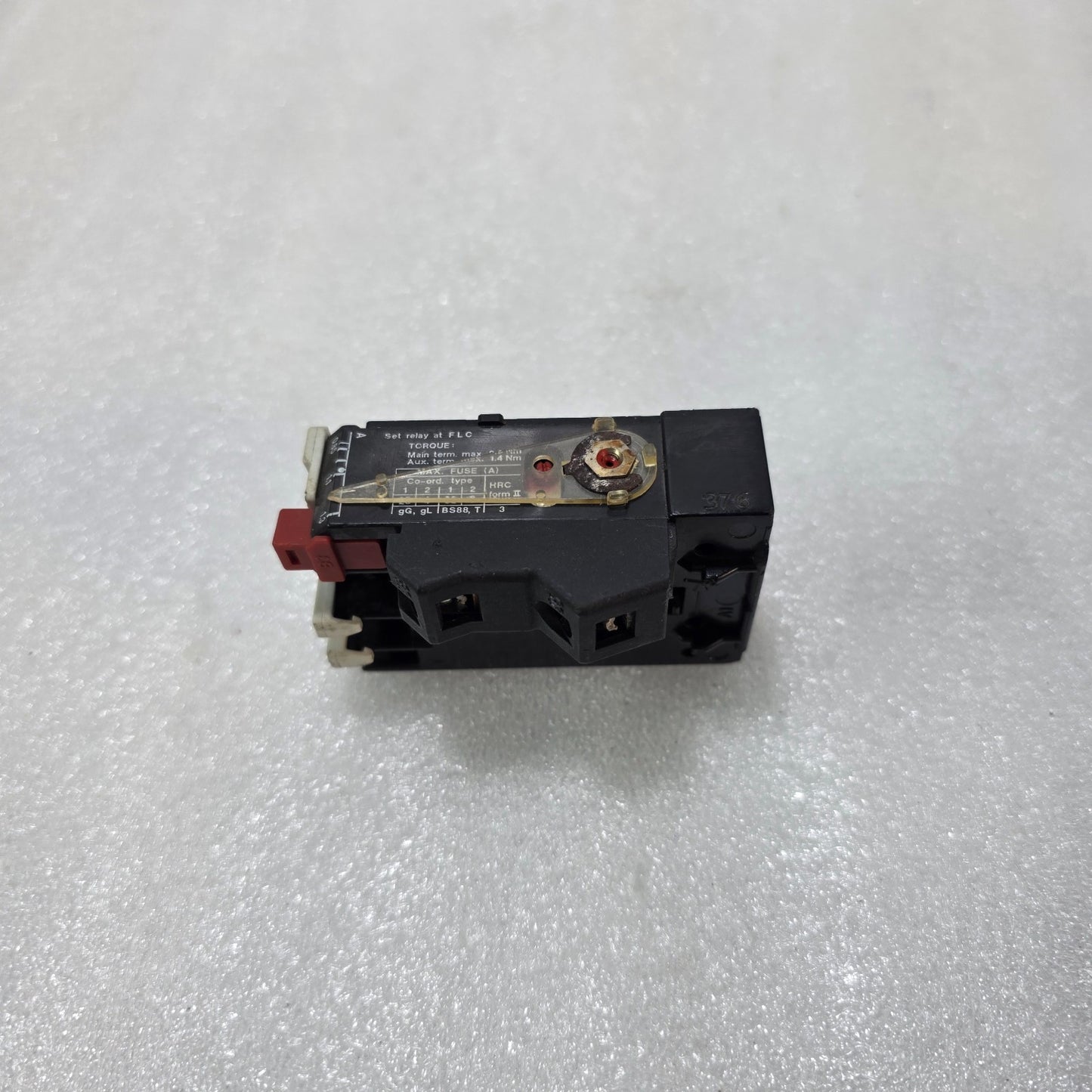 DANFOSS TYPE TI 16 THERMAL OVERLOAD RELAY | MOTOR PROTECTION RELAY 500V 2A | ADJ