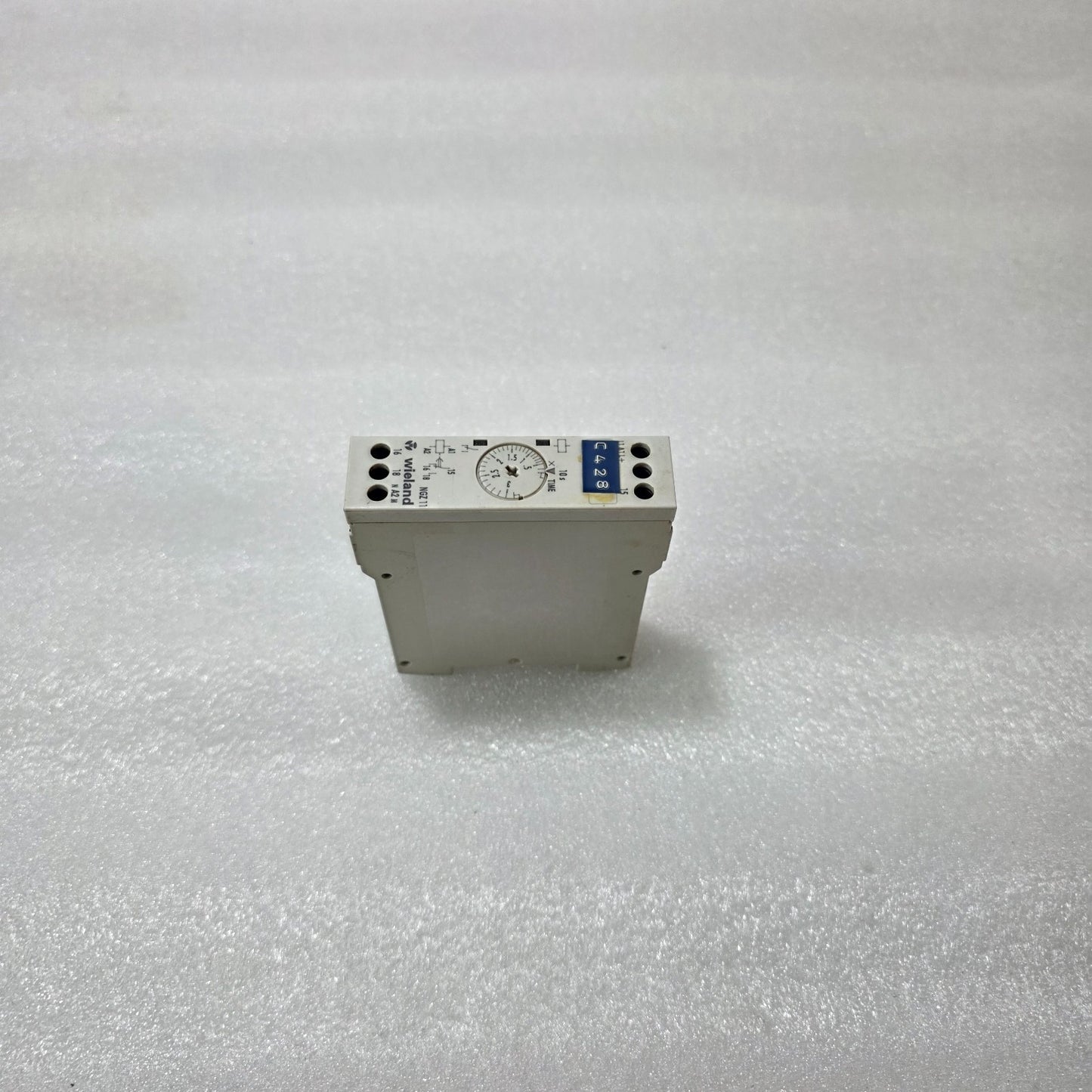 WIELAND NGZ 11 TIMER RELAY R2.064.0110.0 | 24–240V AC/DC ON DELAY 1.5–30S