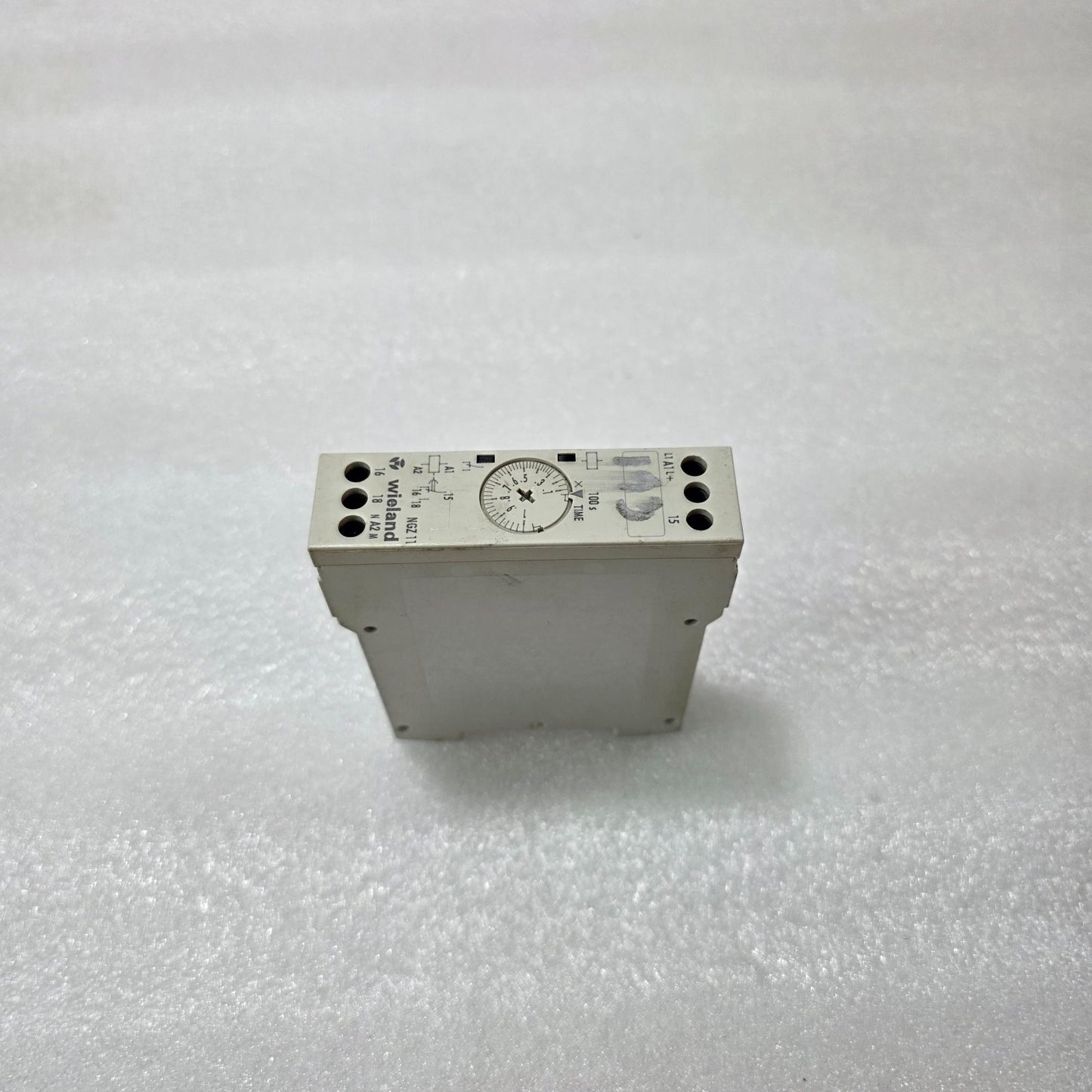 WIELAND NGZ 11 TIMER RELAY R2.064.0030.0 | 24–240V AC/DC TIME DELAY 0.5–100S | I