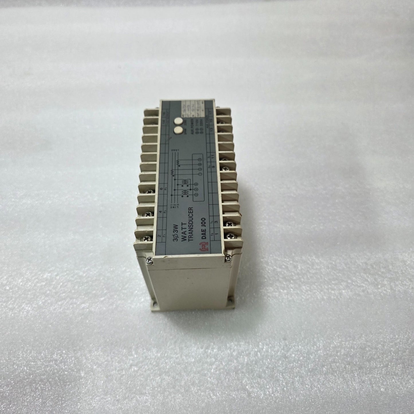 DAE JOO DT-33W-X1 WATT TRANSDUCER 5A 115V 60HZ | 4–20MA OUTPUT | POWER MONITORIN