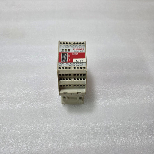 EUCHNER CES-A-AEA-04B SAFETY UNIT | 24V DC UNICODE SAFETY RELAY MODULE | ID 0720