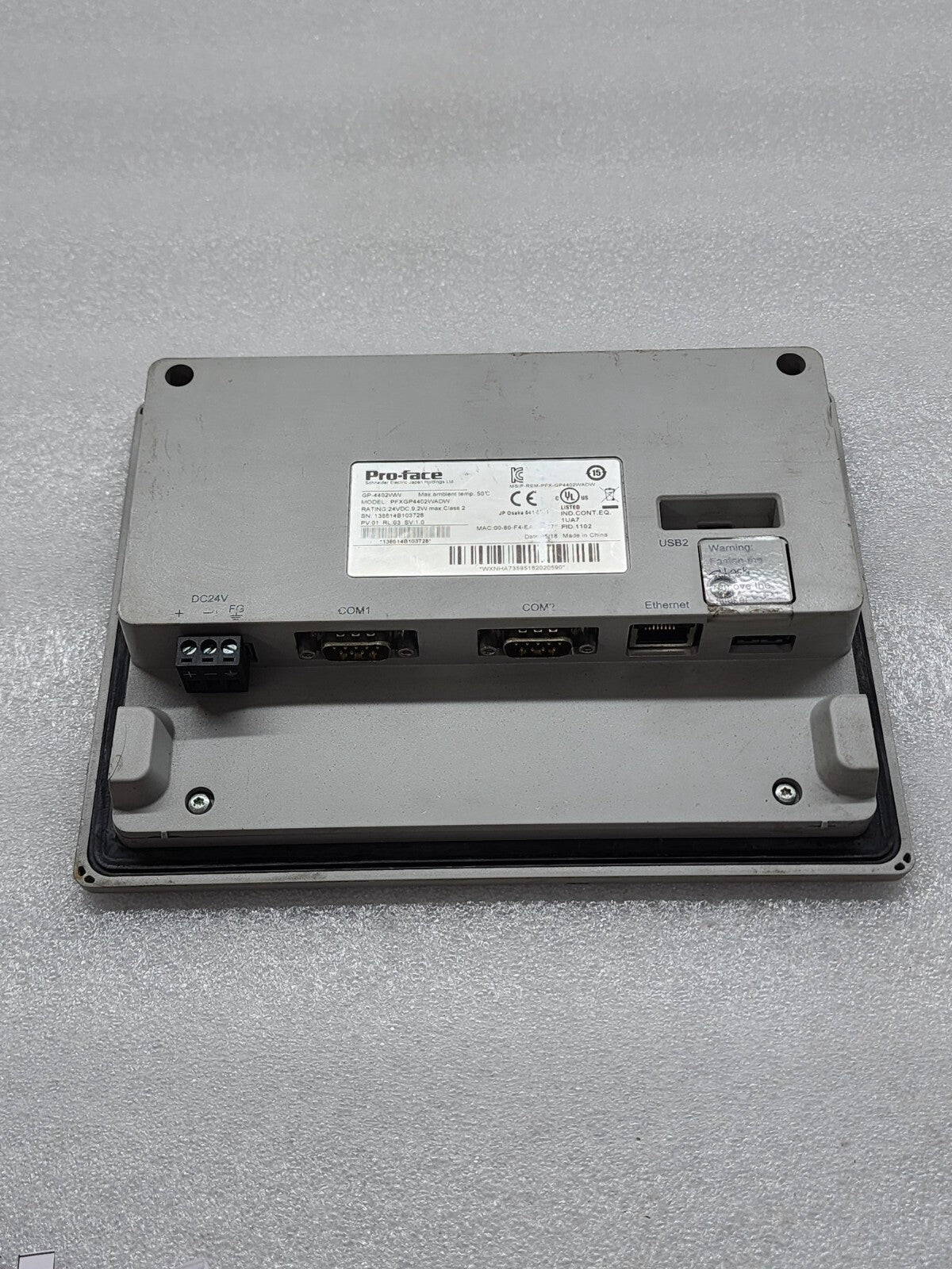 PROFACE PFXGP4402WADW HMI 7" GP-4402WW 24VDC