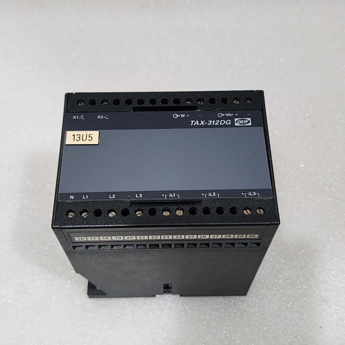 DEIF TAX-312DG DUAL OUTPUT POWER TRANSDUCER 440VAC 405847.10