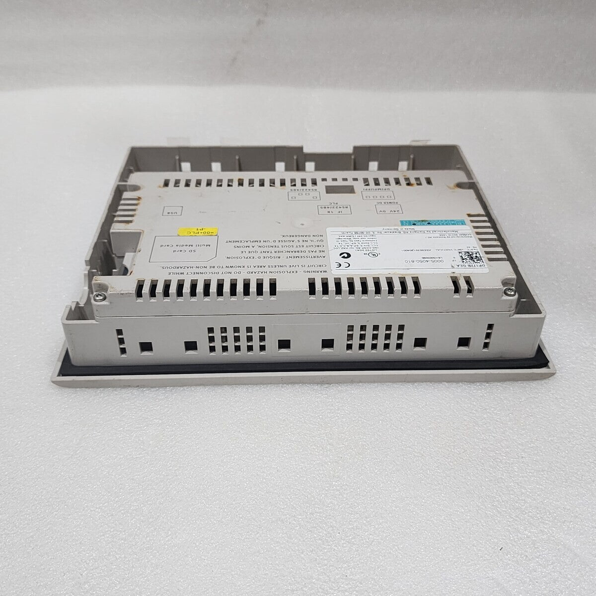 GEA WESTFALIA SEPARATOR OP177B 0005-4050-810 OPERATOR PANEL 6AV6642-5DC10-1AC0