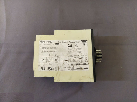 CARLO GAVAZZI PBB01CM24 TRUE DELAY ON RELEASE TIMER 24-240 VAC/DC