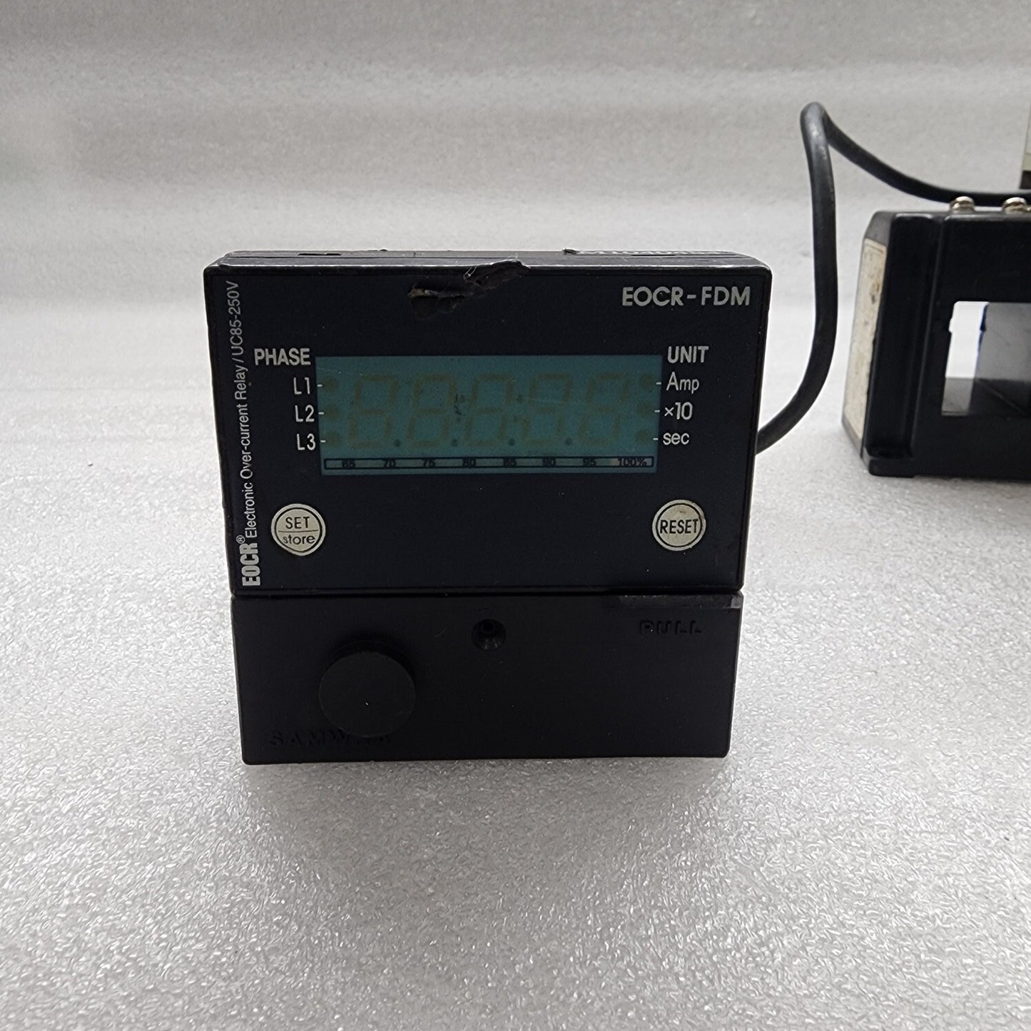 SAMWHA EOCR-FDM OVERLOAD RELAY 3CT M1040484 EOCR-FDM-200-S-220 M1040507