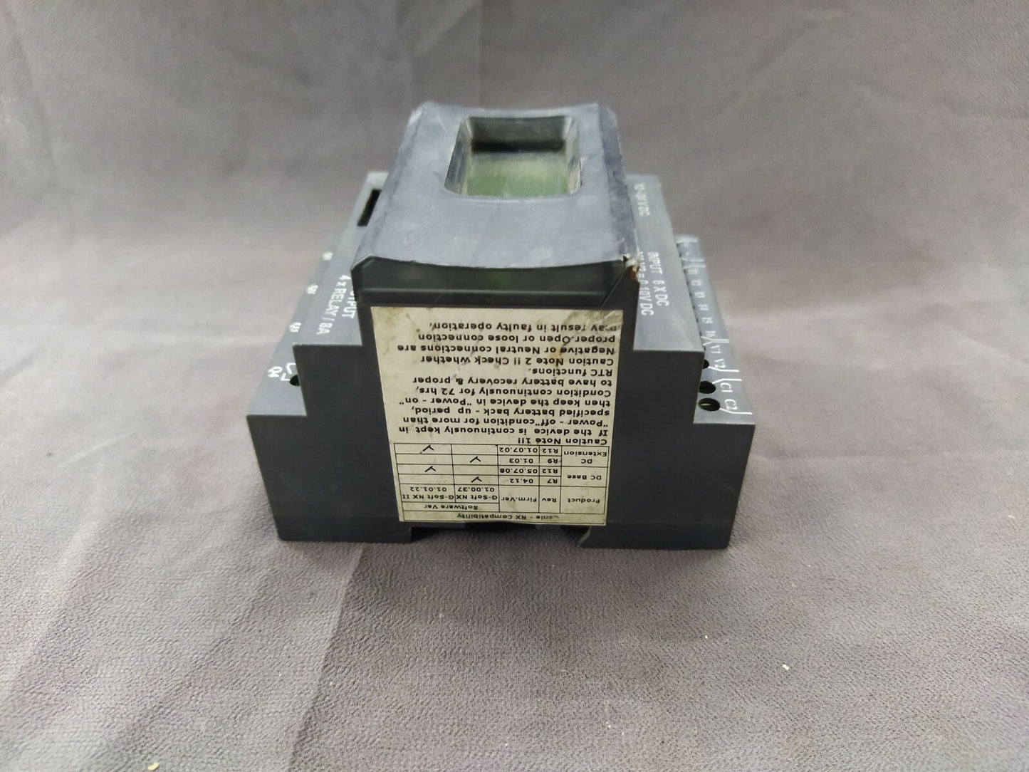 Genie NX G8DDT9 Programmable Controller Base Module 12-24V DC