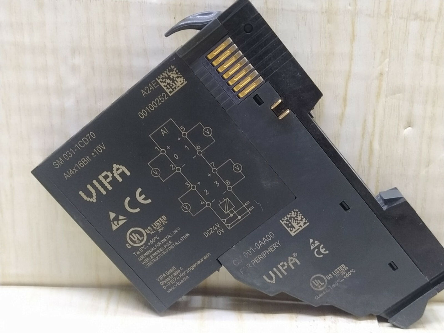 VIPA SM 031-1CD70 ANALOG INPUT MODULE