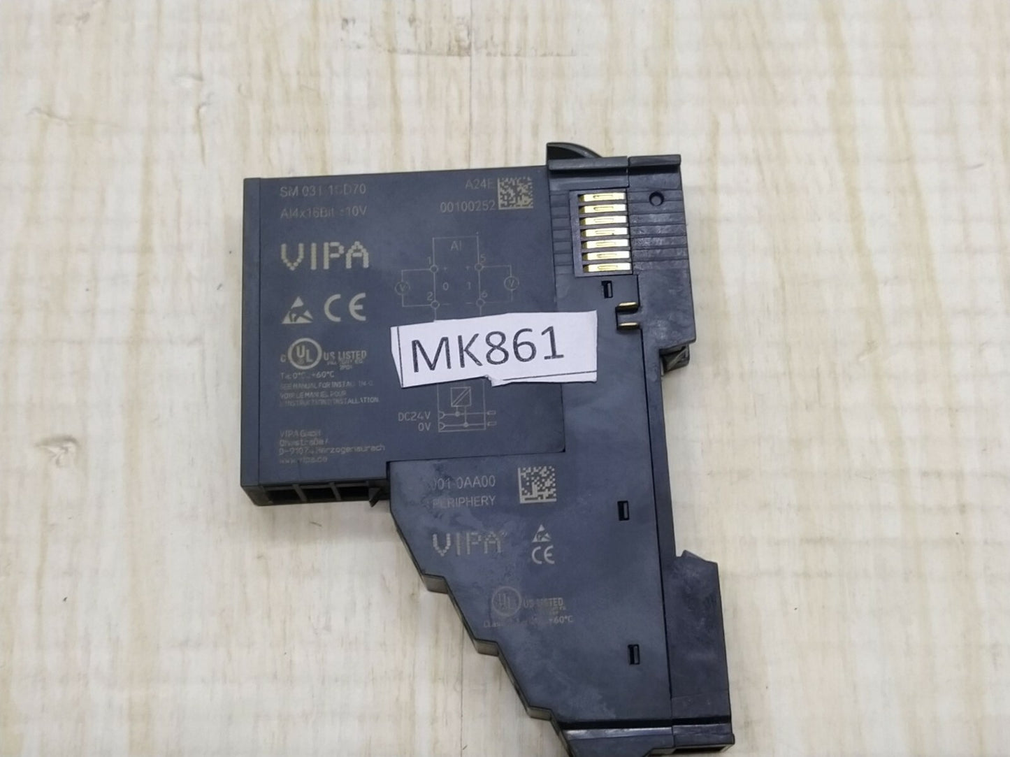 VIPA SM 031-1CD70 ANALOG INPUT MODULE