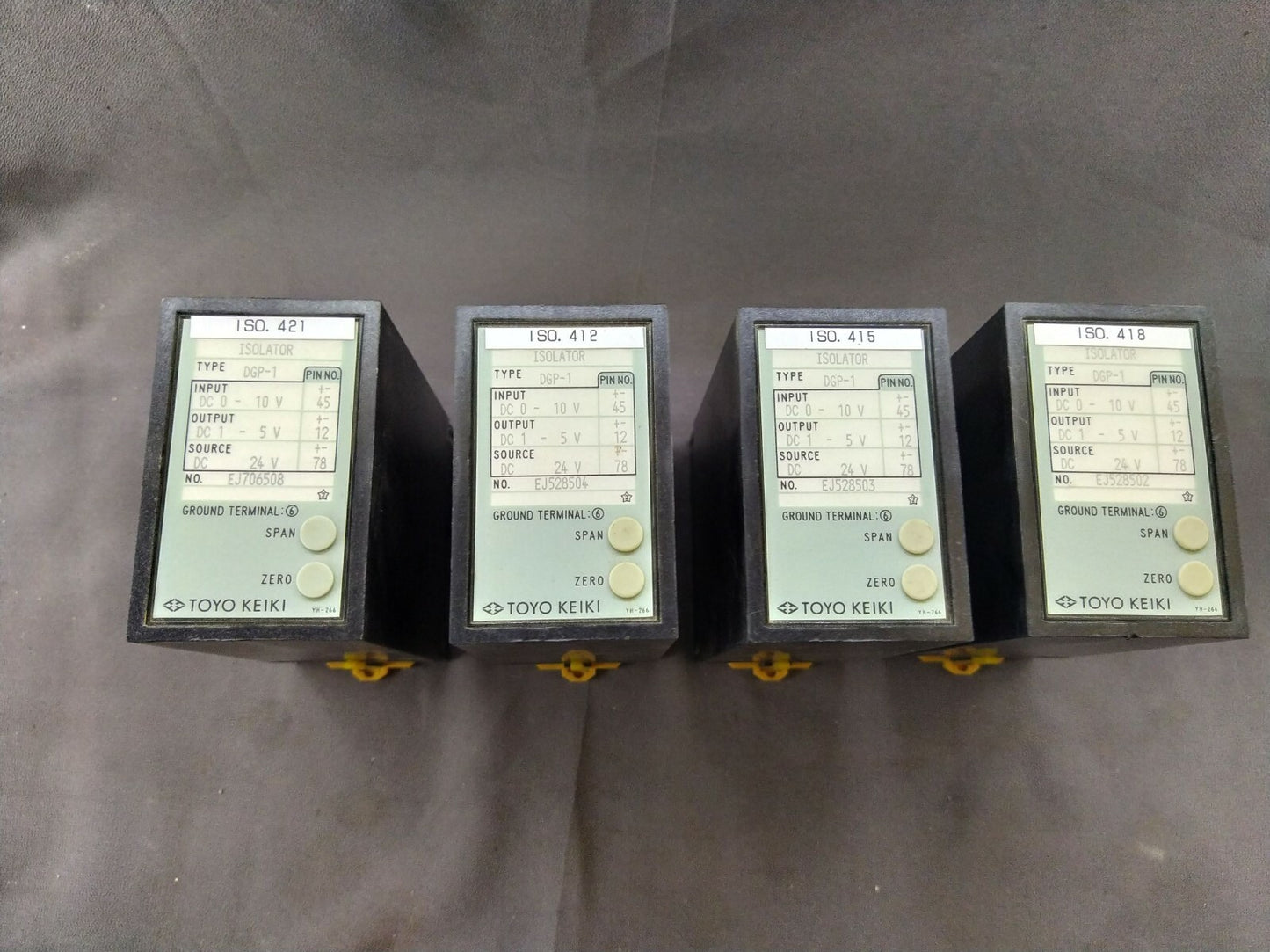 Toyo Keiki DGP-1 Isolator 24V DC DGP1 Input 10V