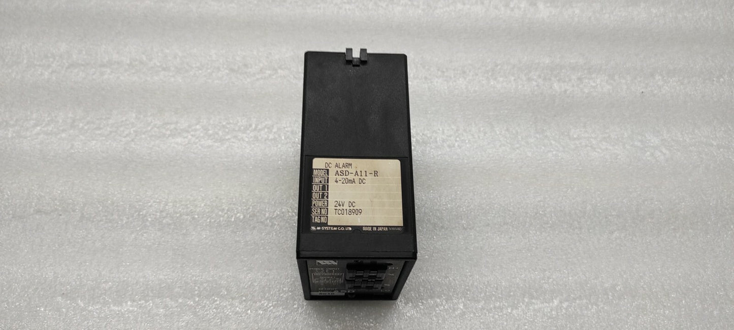 M-System ASD-A11-R DC Alarm 24V DC 4-20mA DC ASDA11R