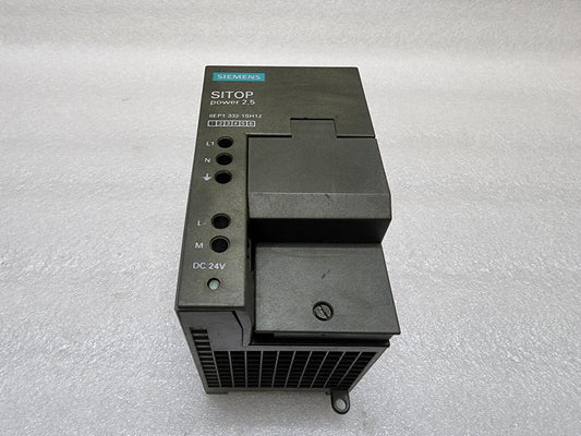 SIEMENS SITOP POWER 2.5 6EP1332-1SH12 POWER SUPPLY 24VDC 2.5A