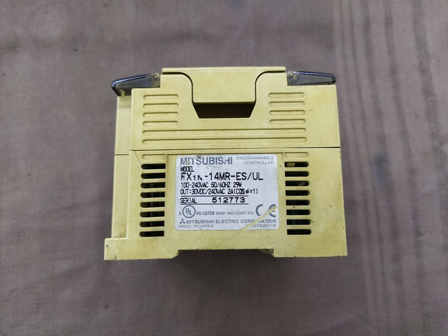 Mitsubishi MELSEC FX1N-14MR-ES/UL Programmable Controller FX1N-14MR 100-240 VAC