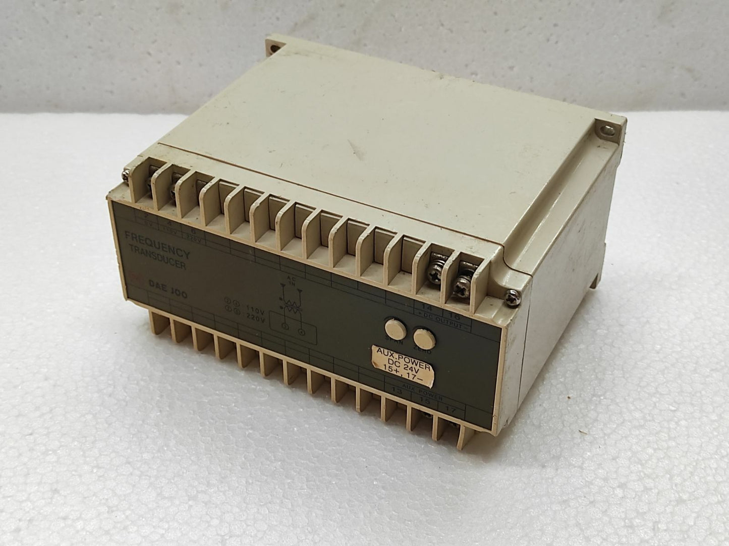 DAE JOO FREQUENCY TRANSDUCER DJE AUX POWER DC 24V