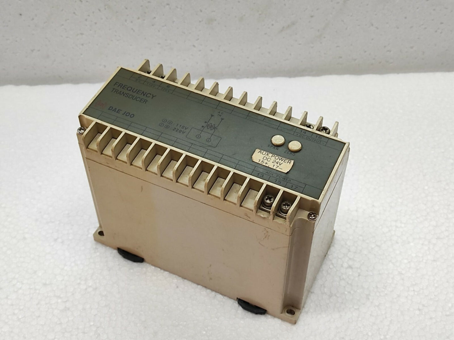 DAE JOO FREQUENCY TRANSDUCER DJE AUX POWER DC 24V