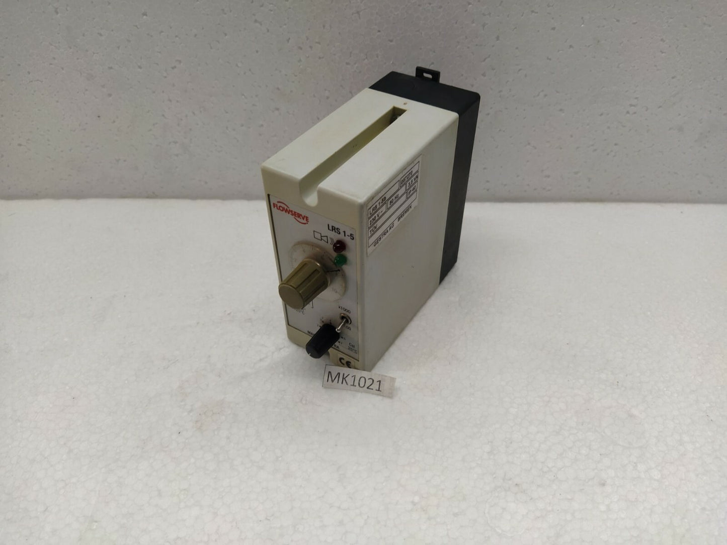 Gestra Flowserve LRS 1-5 B Conductivity Limit Swith 057270 LRS1-5B 230V