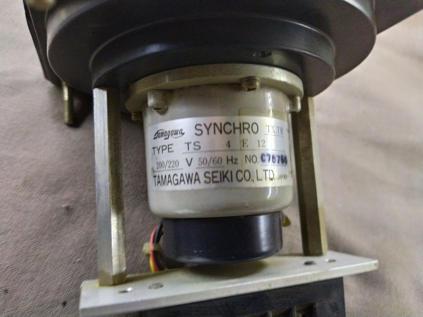 Kuramoto Instrument 906667-2 Tamagawa Synchro TX TR TS-4E12 200-220V