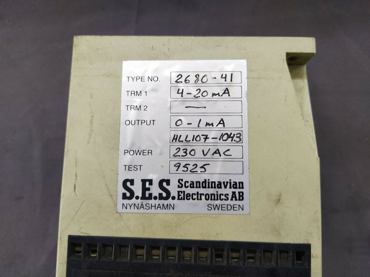 Scandinavian Electronics SESLIM 2680-41 230V AC