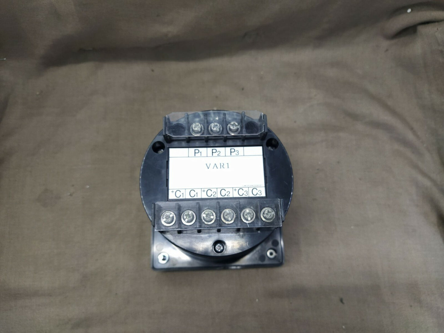 Mitsubishi LP-110NVAR Var Meter 2000 KVAR 5A CT 2500/5 110V VT 600/110 LEAD-LAG