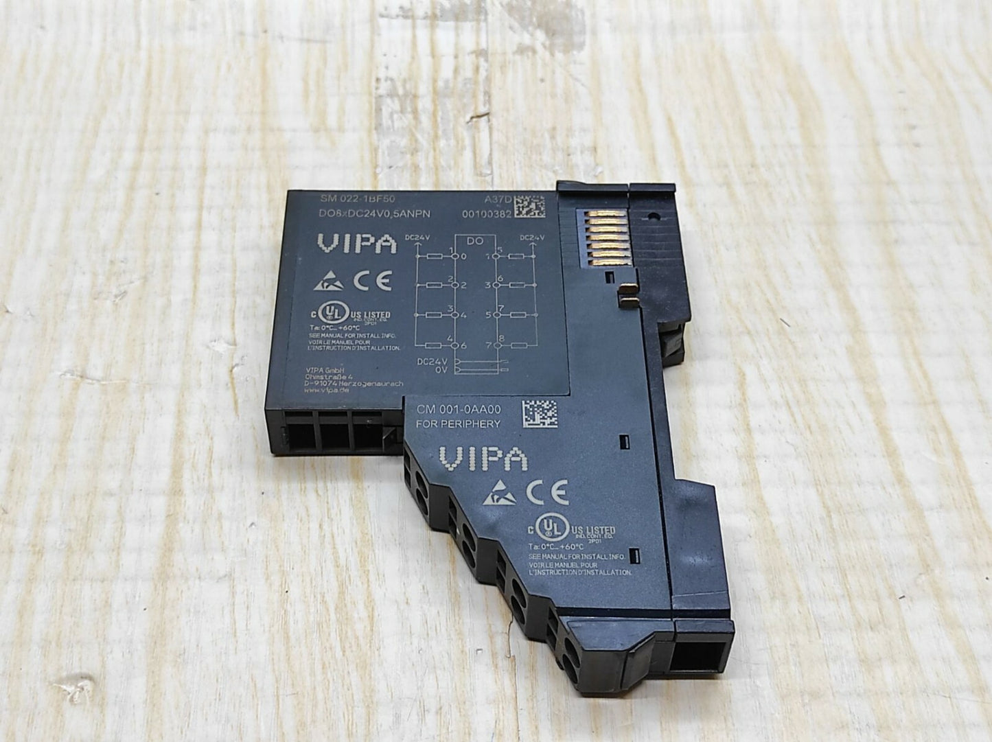 VIPA SM 022-1BF50 DIGITAL OUTPUT MODULE 24V DC