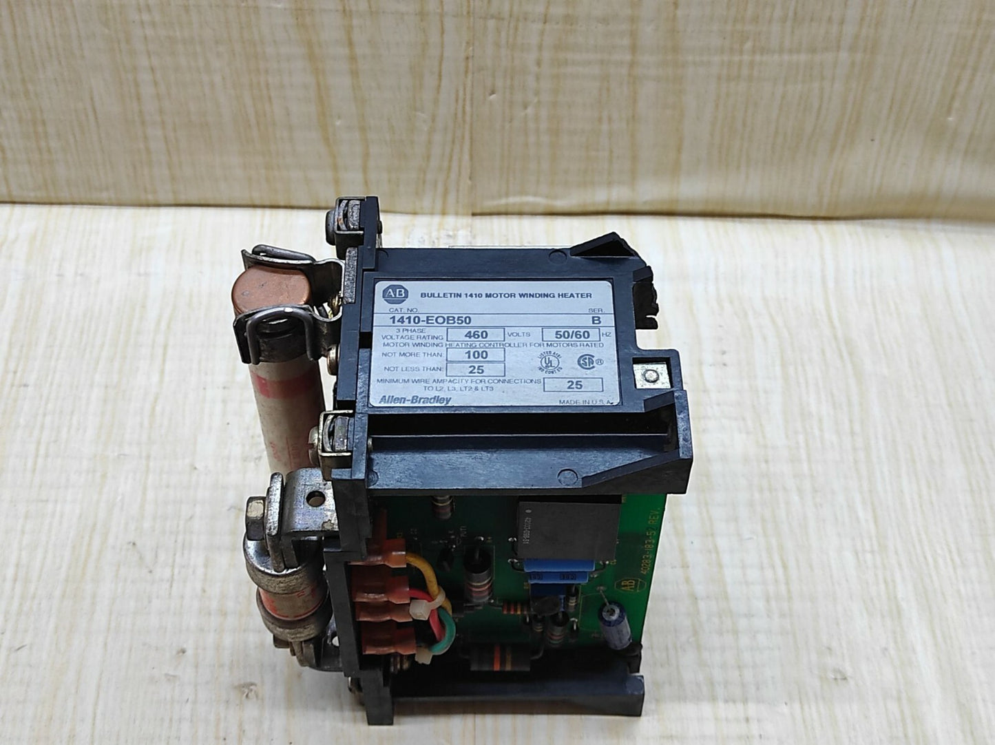 Allen Bradley CAT NO 1410-EOB50 Motor Winding Heater 1410EOB50