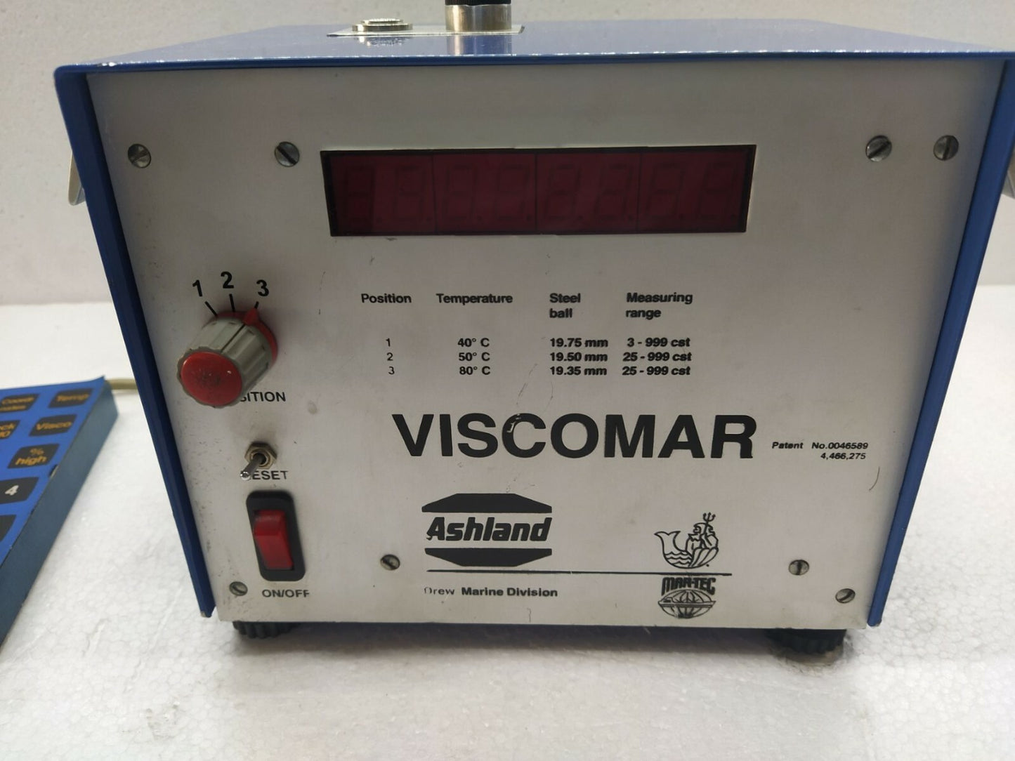 Martek Viscomar 0046589 Temperature Sensor Ashland