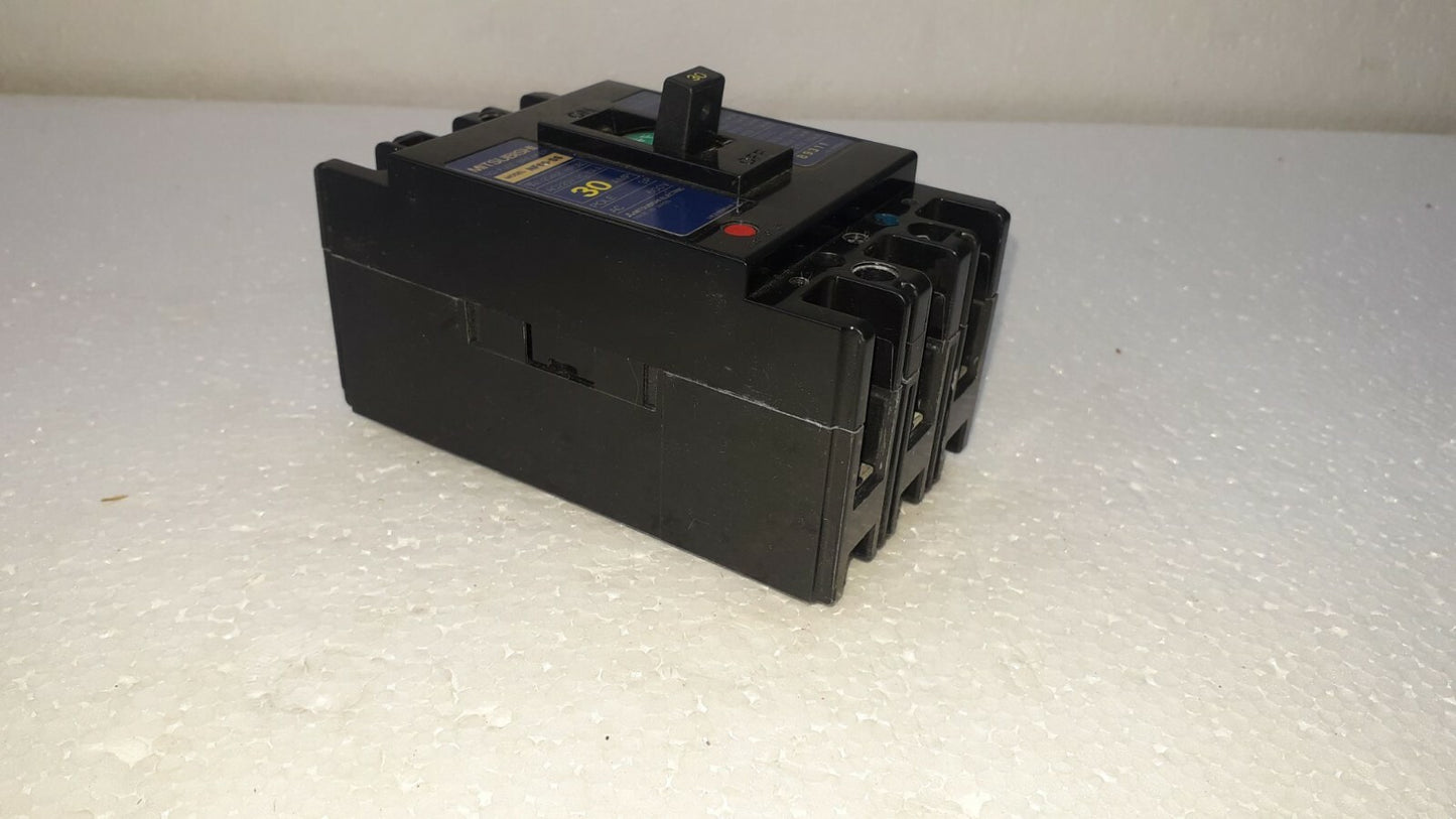 Mitsubishi NF60-SS No Fuse Breaker 30A 3P 600V NF60SS