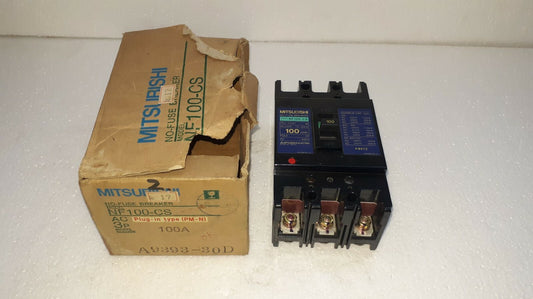 Mitsubishi NF100-CS No Fuse Breaker 100A 3P 600V NF100CS