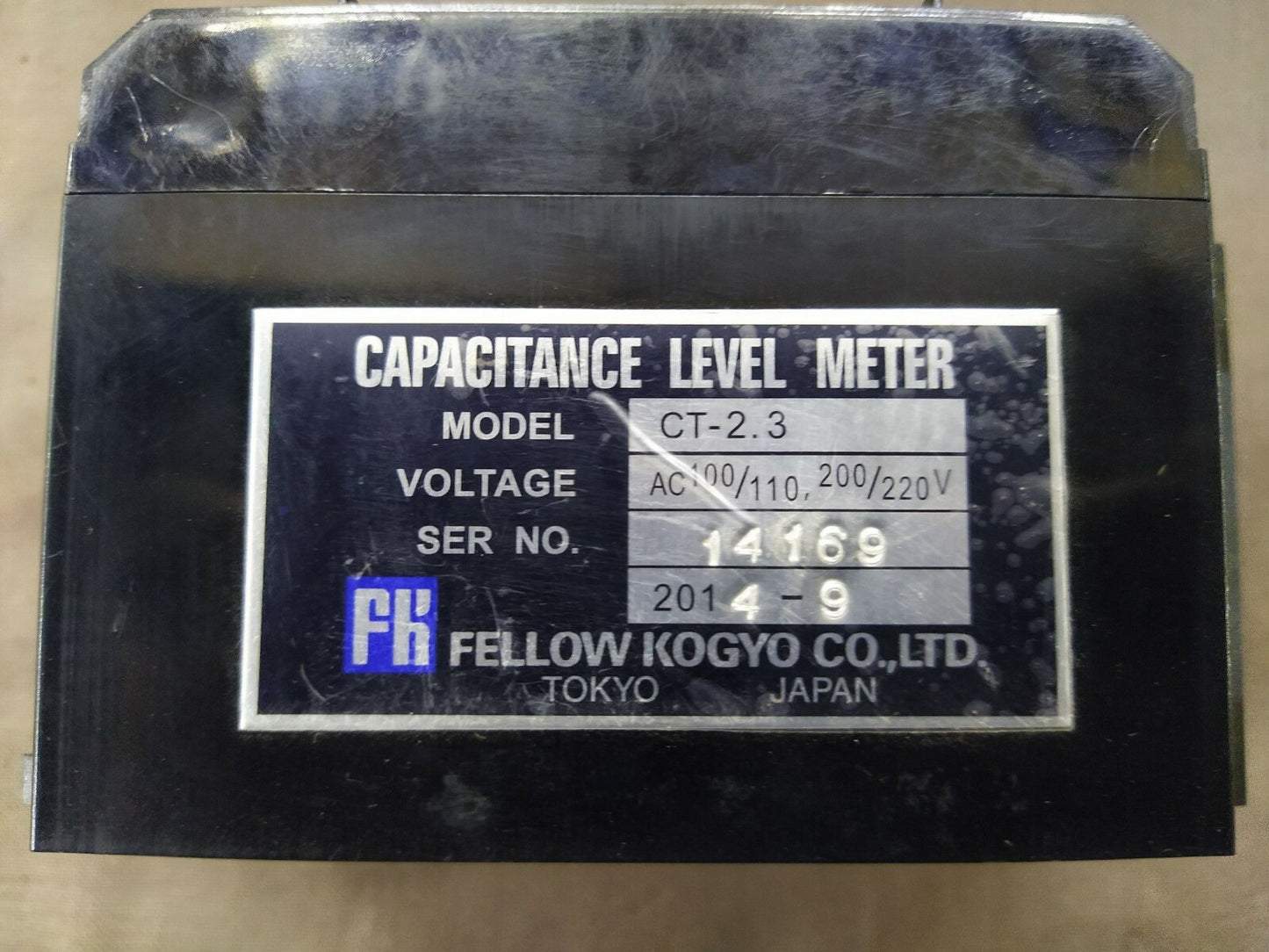 Fellow Kogyo Level Controller CT-2.3 100-110V/200-220V